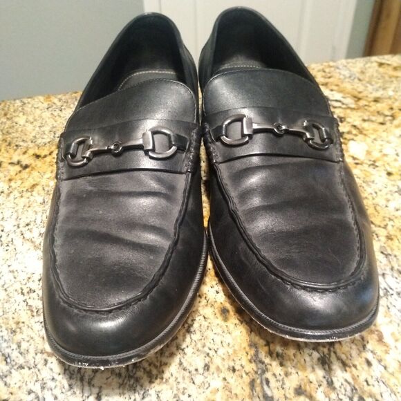GR by Gordon Rush Horsebit Loafers Black Leather 68721 Channing Men’s Sz 12 main image 5